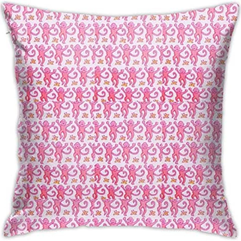 ROLLER RABBIT INSPIRED MONKEY PILLOW COVER